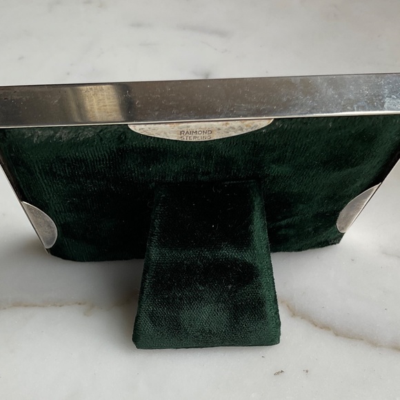 Vintage Sterling Silver Perpetual Desktop Calendar with original date cards - Picture 5 of 8